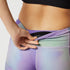 Terri Performance Biker Shorts Women - Purple / Green